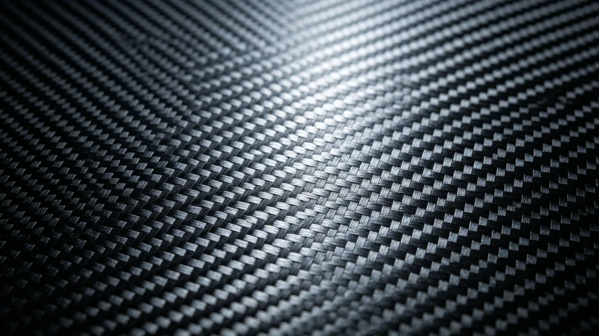 Black Carbon Fiber Texture